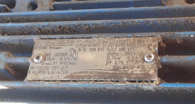 Reductor Flender 4 kw, 37.9 rpm 