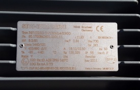 Reductor SEW 9.2 kw, 121 rpm (i=11.93) 