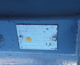Reductor Bauer 7.5 kw, 63 rpm 