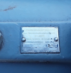 Reductor Bauer 3 kw, 36.5 rpm 