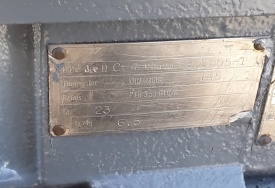 Reductor Bauer 7.5 kw, 24 rpm 