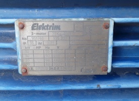 2 x Elektromotor 1.400 rpm 