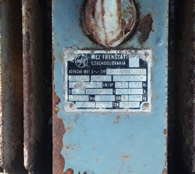 2 x Elektromotor MEZ 15 kw, 1445 rpm 