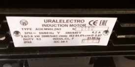 Elektromotor 3 kw, 2.885 rpm 