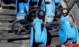 4 x Schuifafsluiter 