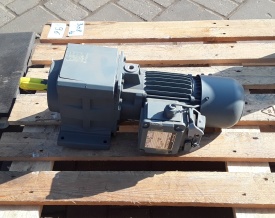 Reductor Bauer 0.37 kw, 21 rpm 