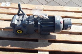 Reductor Bauer 0.55 kw, 34,5 rpm 