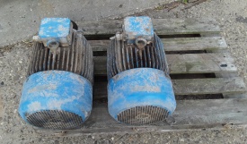 2 x Elektromotor Benzler 7.5 kw, 960 rpm 