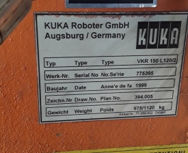 Industriële robot KUKA VKR L120/2 