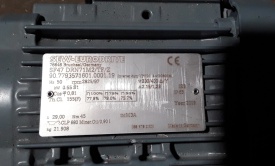 Reductor SEW 0.55 kw, 97 rpm