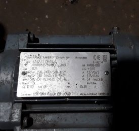 Reductor SEW 0.25 kw, 51 rpm