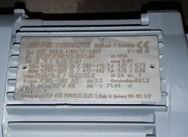 Reductor SEW met rem 0.25 kw, 18 rpm