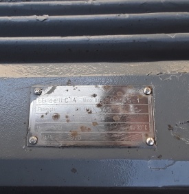 Reductor Bauer 15 kw, 122 rpm 