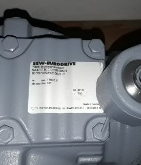 Reductor SEW 0.12 kw, 1.8 rpm 