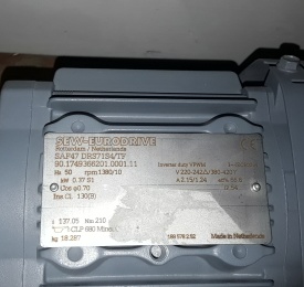 Reductor SEW 0.37 kw, 10 rpm 