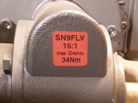 Reductor 0.18 kw, 59 rpm 