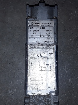 Industriële reductiemotor D339 