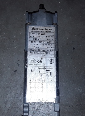 Industriële reductiemotor D339 