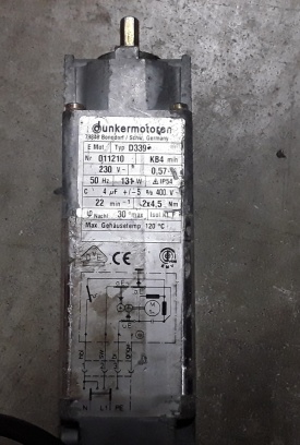 Industriële reductiemotor D339 