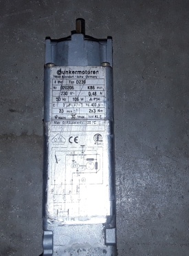 Industriële reductiemotor D239 