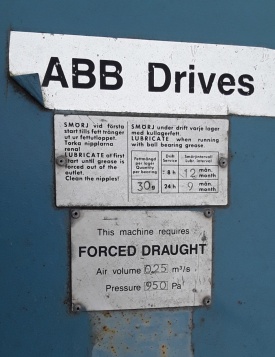 Elektromotor DC ABB DMG 180S 