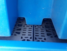 3 x Lekbak BB1 draagcapaciteit max 2000 KG 