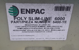 Lekbak Enpac opvangcapaciteit 250 liter 