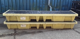 2 x Lekbak Enpac opvangcapaciteit 250 liter 