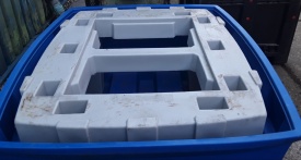 Lekbak IBC-Station S opvangcapaciteit 1.060 litr 