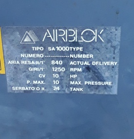 Compressor Airblok SA 1000 