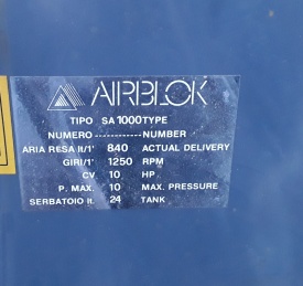 Compressor Airblok SA 1000 
