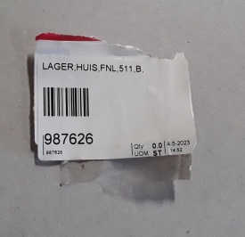 Lagerset SKF FNL 511 B