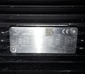 Elektromotor 3 kw, 2.865 rpm 
