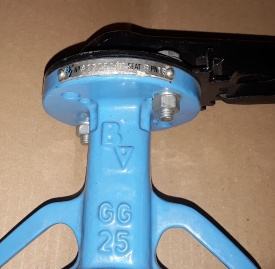 Vlinderklep tussenklem 3" DN80 PN16