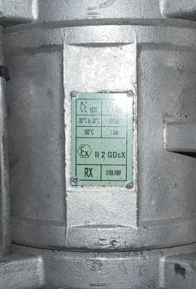 Kogelafsluiter met actuator RX DN40 PN63 