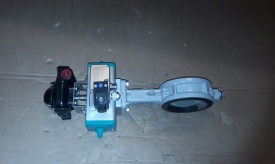 Vlinderklep met actuator Tomoe PN16 
