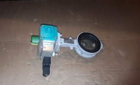 Vlinderklep met actuator Tomoe PN16 