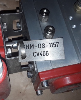 Vlinderklep Bray met actuator A395