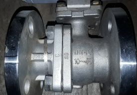 Kogelafsluiter met actuator PN10 DN40 