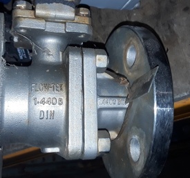 Kogelafsluiter met actuator PN10 DN40 