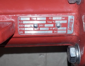 Vlinderklep Bray met actuator CHM-DS-1126 