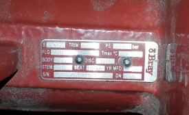 Vlinderklep Bray met actuator 