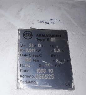 Actuator EBRO E65