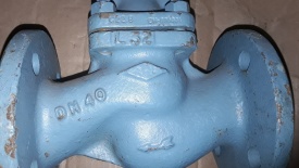 Schuifafsluiter PN40 DN40 
