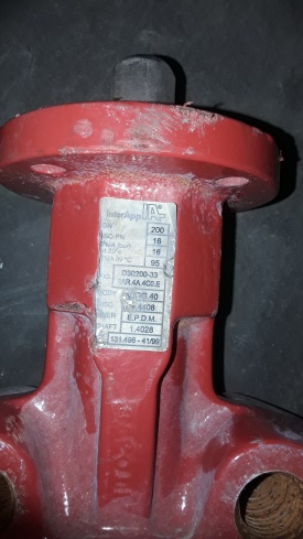 Vlinderklep PN16 DN200