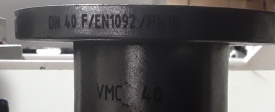 3 x Manchet afsluiter AKO DN40 PN10
