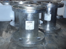 3 x Manchet afsluiter AKO DN40 PN10