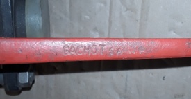 3 x Kogelkraan Cachot DN50-40 PN64