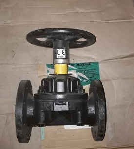 Saunders membraanafsluiter A3DN80 PN16
