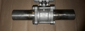 Afsluiter met actuator DN40/50 PN125